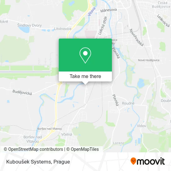 Карта Kuboušek Systems