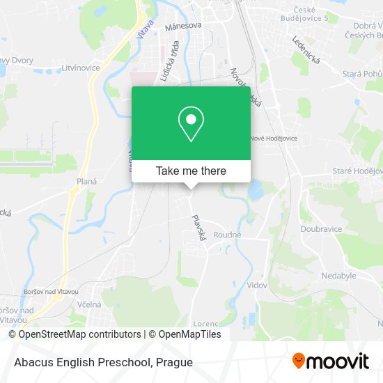 Карта Abacus English Preschool
