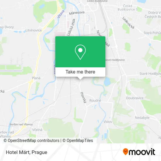 Карта Hotel Márt