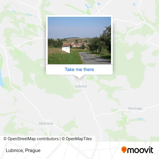 Карта Lubnice