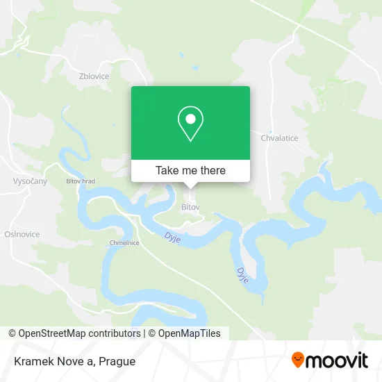 Карта Kramek Nove a