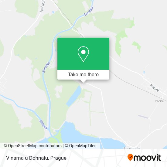 Карта Vinarna u Dohnalu