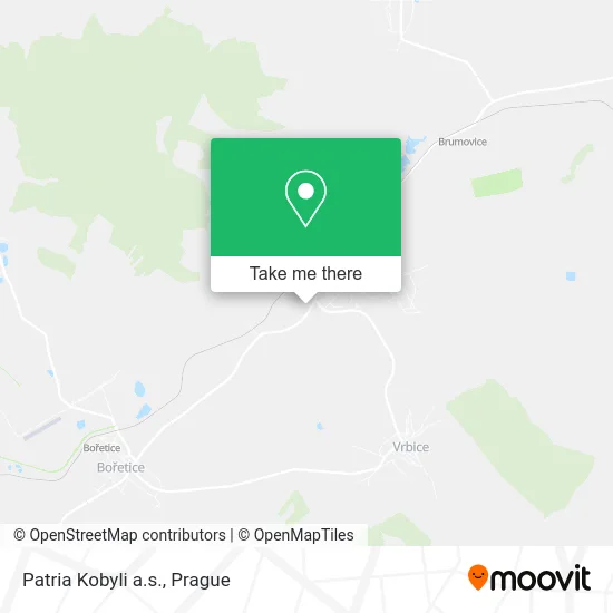 Карта Patria Kobyli a.s.