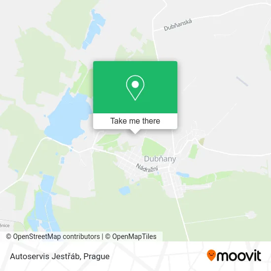 Карта Autoservis Jestřáb