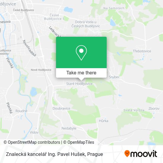 Znalecká kancelář Ing. Pavel Hušek map