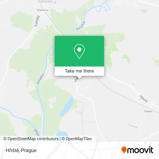 Карта Hřiště