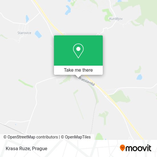Карта Krasa Ruze