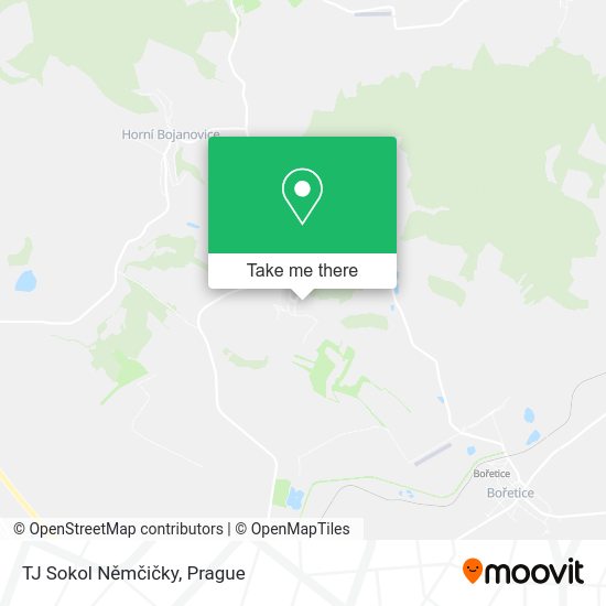TJ Sokol Němčičky map