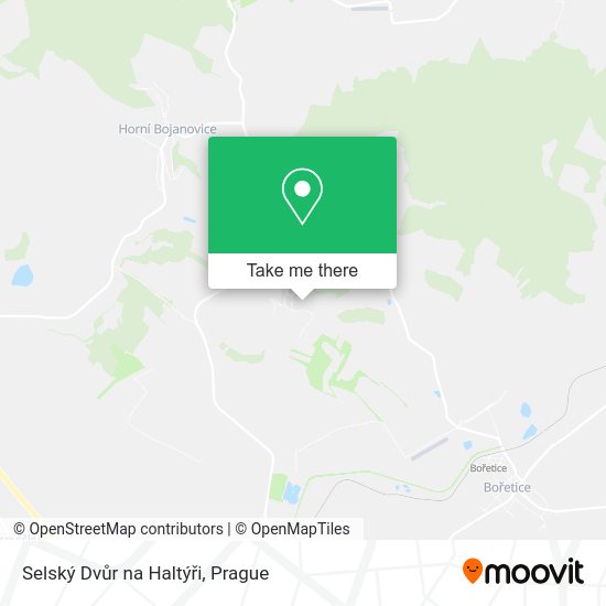 Selský Dvůr na Haltýři map
