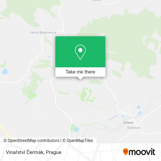 Vinařství Čermák map