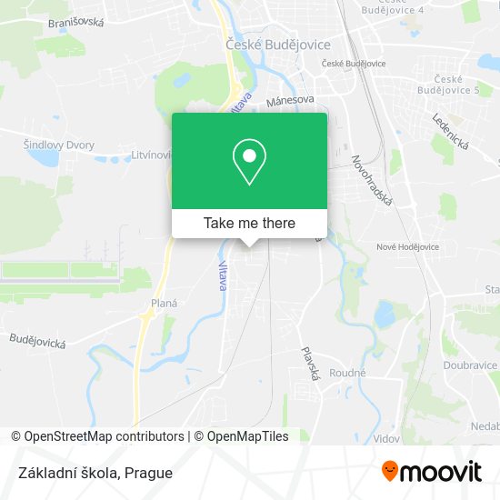 Základní škola map