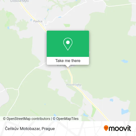 Карта Čeňkův Motobazar
