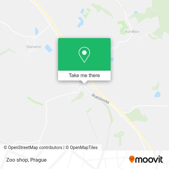 Zoo shop map