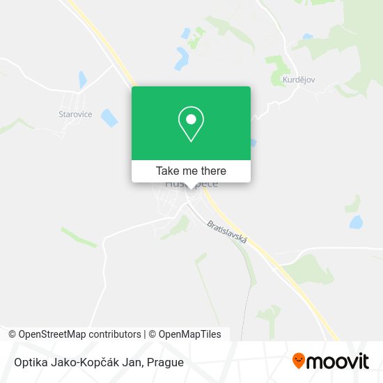 Карта Optika Jako-Kopčák Jan