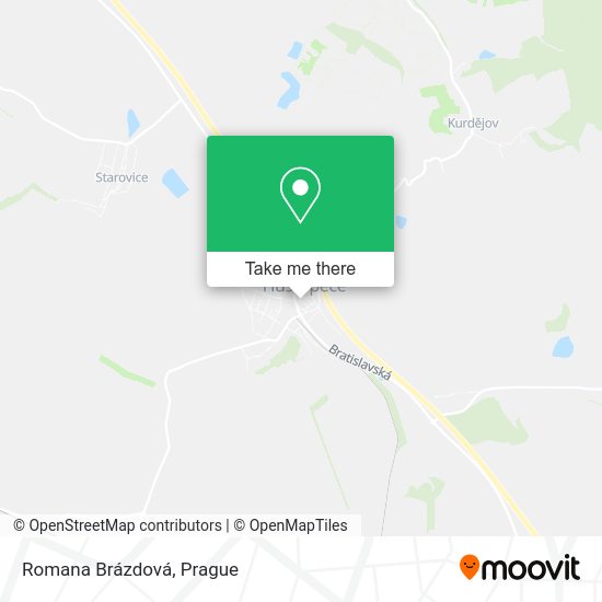 Карта Romana Brázdová