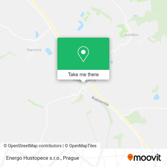 Карта Energo Hustopece s.r.o.