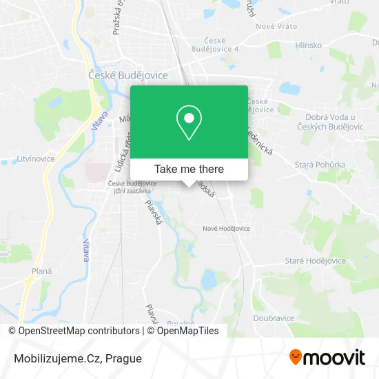 Карта Mobilizujeme.Cz