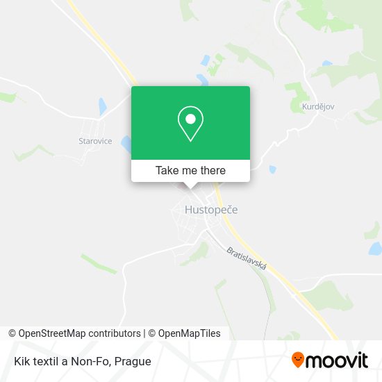 Карта Kik textil a Non-Fo