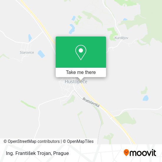 Карта Ing. František Trojan