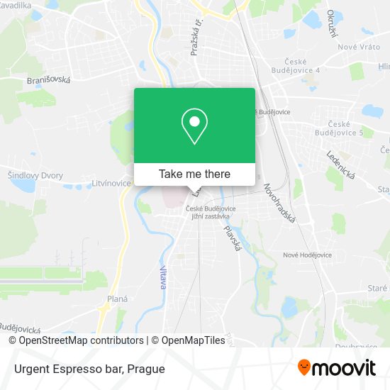 Карта Urgent Espresso bar