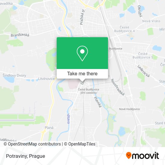 Карта Potraviny