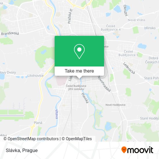 Карта Slávka