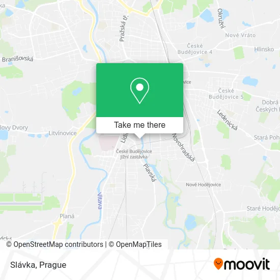 Карта Slávka