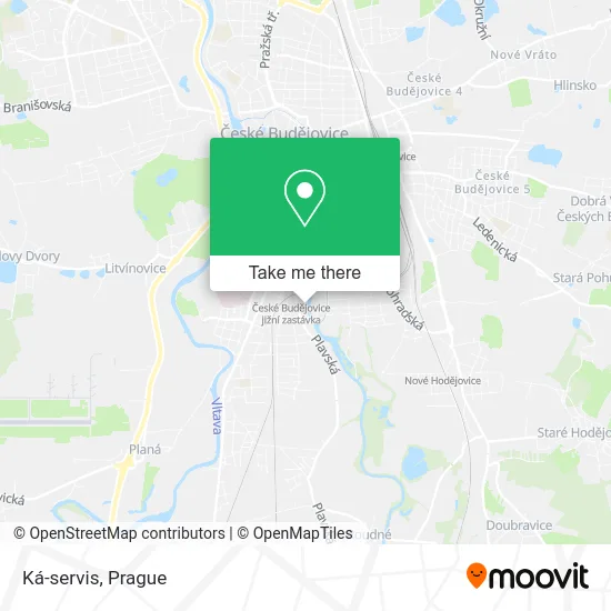 Ká-servis map