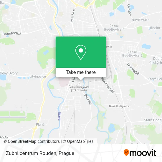 Карта Zubni centrum Rouden