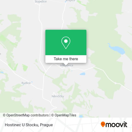 Карта Hostinec U Stocku