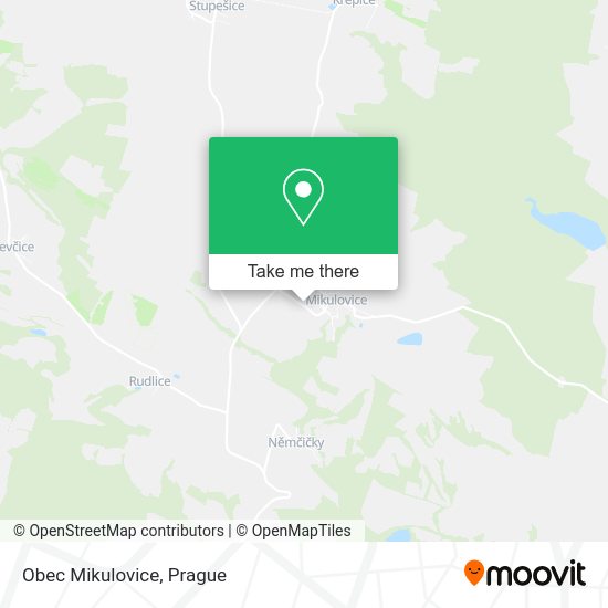 Карта Obec Mikulovice
