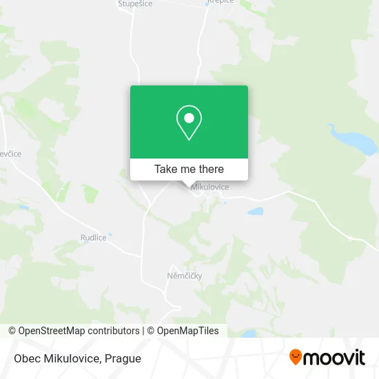 Карта Obec Mikulovice