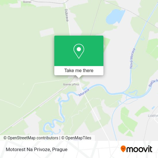 Motorest Na Privoze map