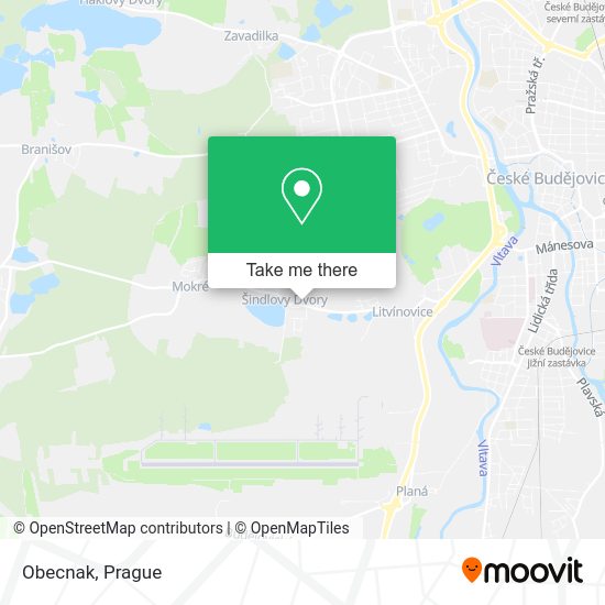 Карта Obecnak