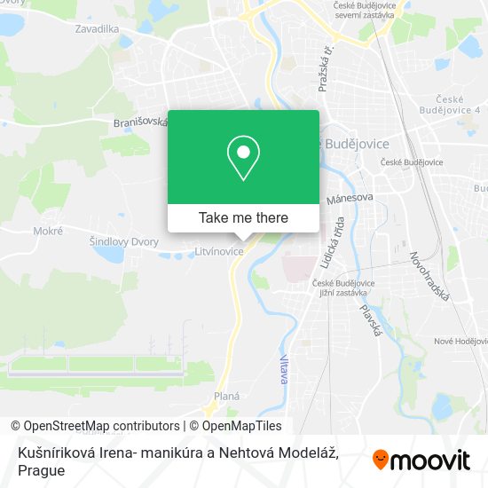 Kušníriková Irena- manikúra a Nehtová Modeláž map