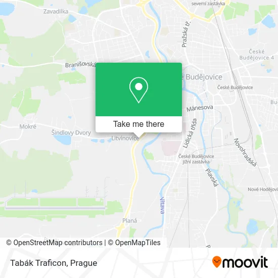 Карта Tabák Traficon