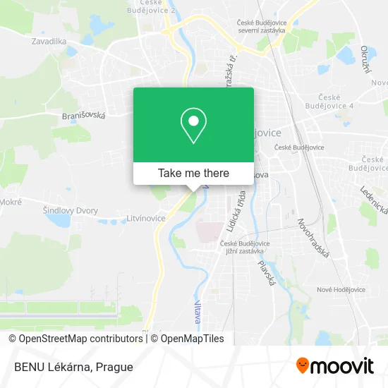 Карта BENU Lékárna