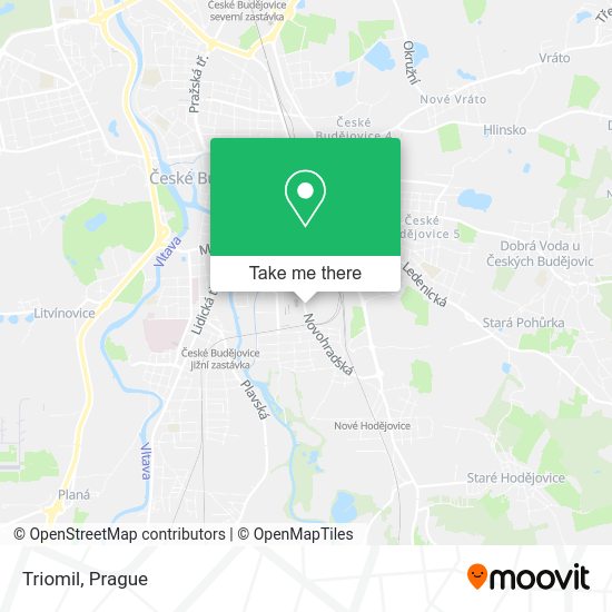 Карта Triomil