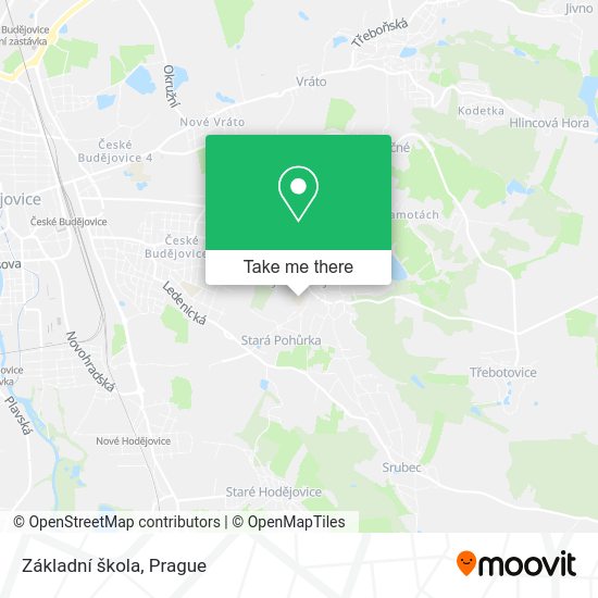 Základní škola map