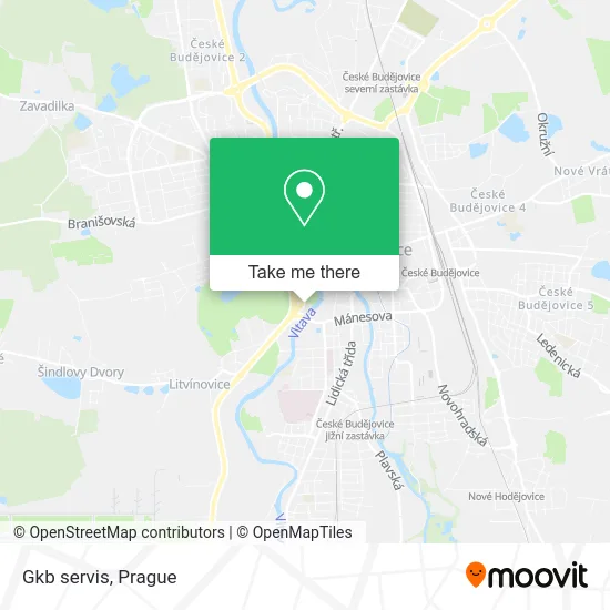 Карта Gkb servis