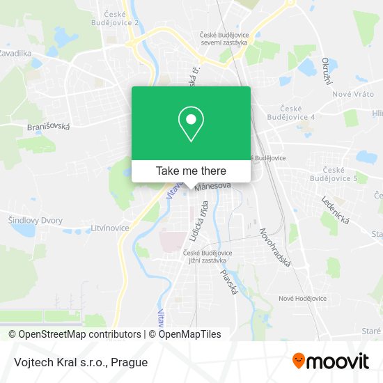 Карта Vojtech Kral s.r.o.