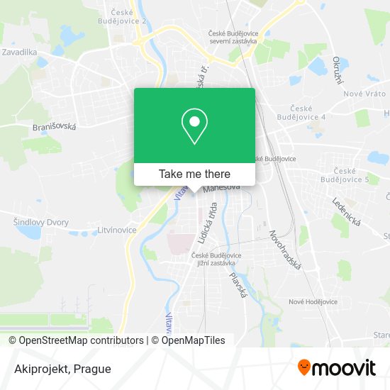 Карта Akiprojekt