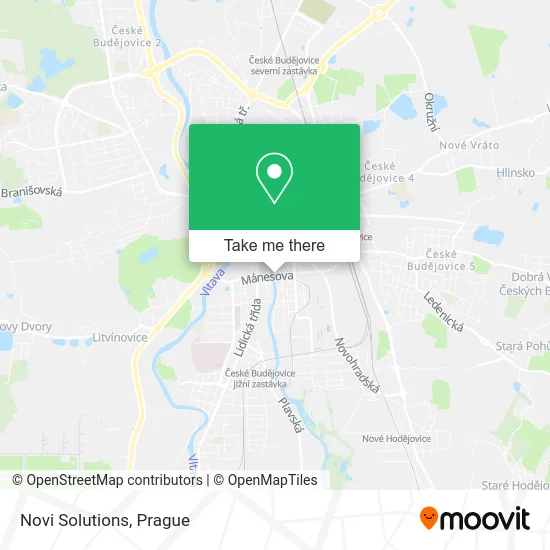 Карта Novi Solutions