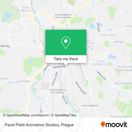 Карта Pavel Platil Animation Studios