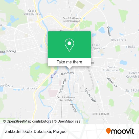 Základní škola Dukelská map