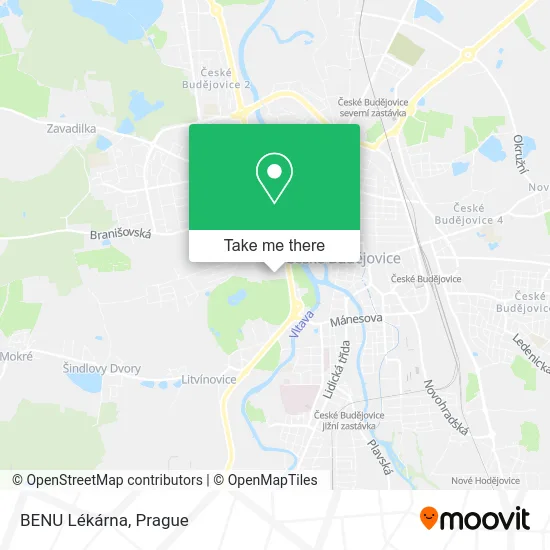 Карта BENU Lékárna