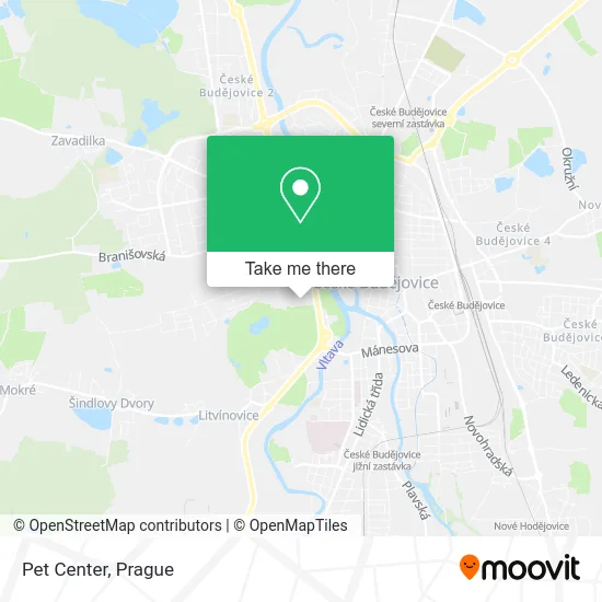 Карта Pet Center