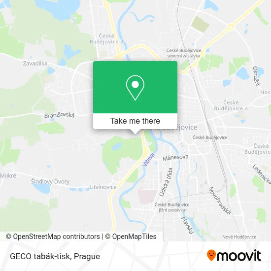 Карта GECO tabák-tisk