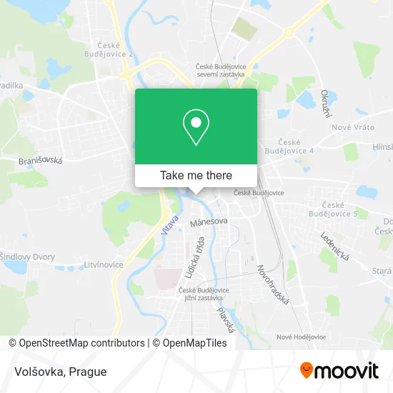 Карта Volšovka