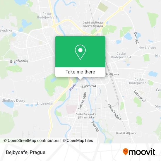 Карта Bejbycafe